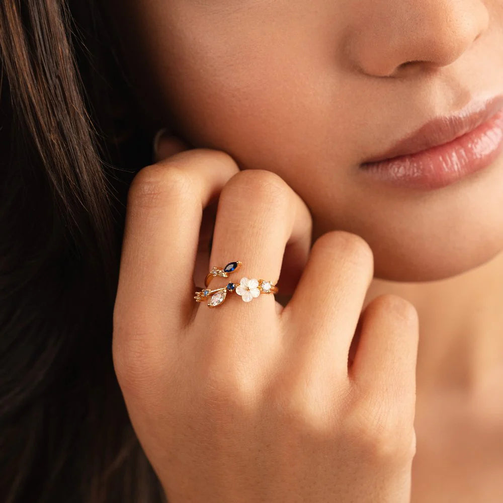 Kristall Ring